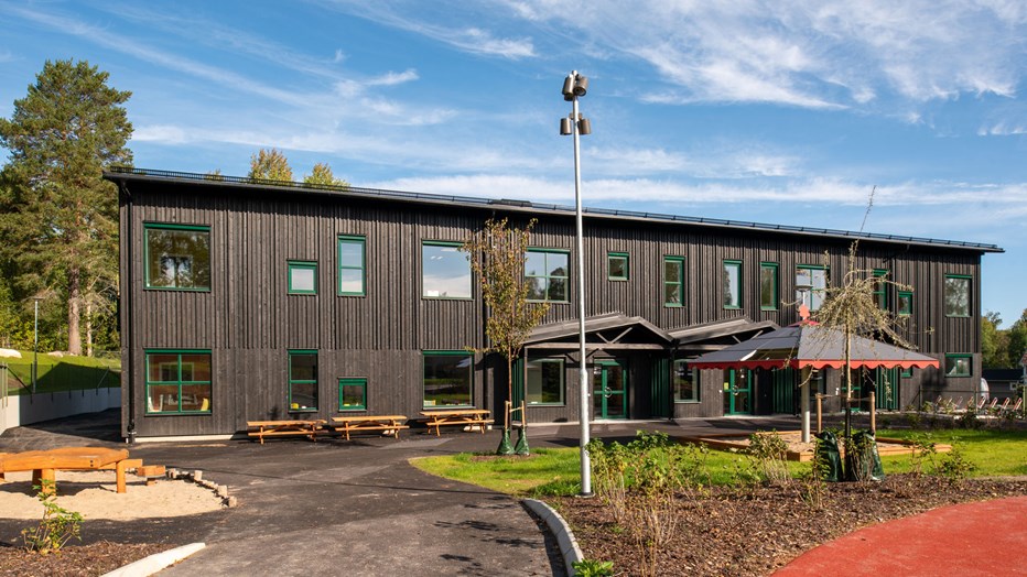 Näsvikens förskola är byggd enligt koncept C.