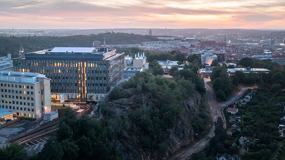 Natrium samlar stora delar av Göteborgs universitets verksamhet inom den naturvetenskapliga fakulteten på en och samma plats. Fotograf: Felix Gerlach