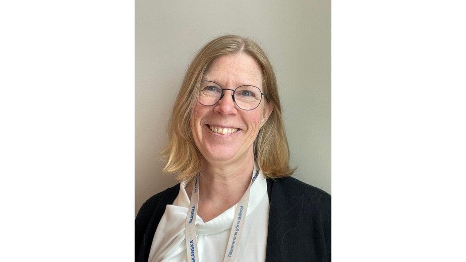 Porträtt på Charlotte Svensson Tengberg, forskningsansvarig på Skanska Sverige.