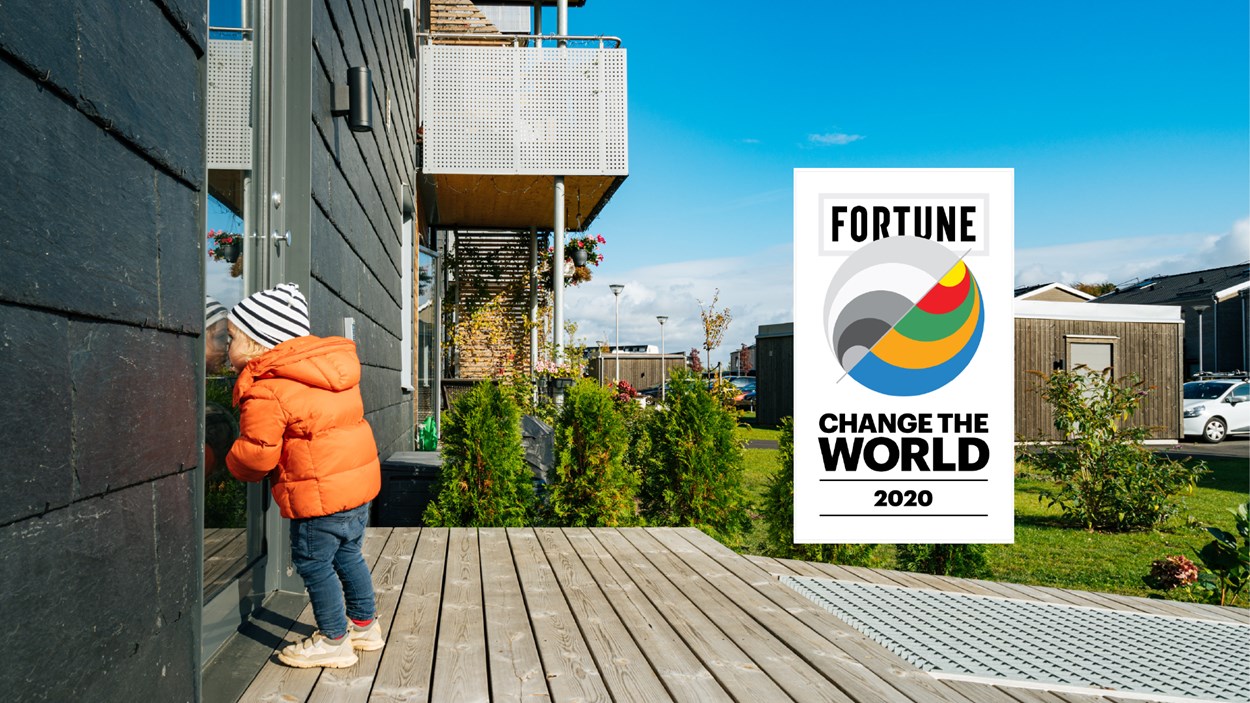 Skanska på plats 17 enligt Fortune Magazines lista "Change the world".