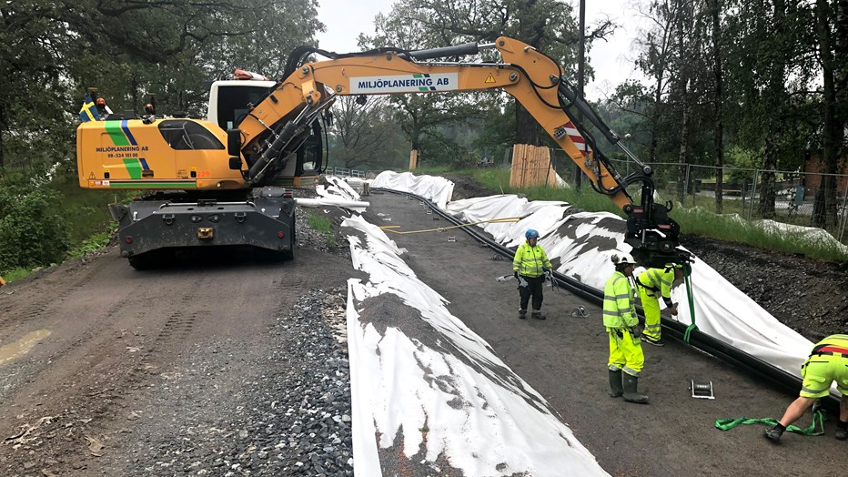 Säkerheten på arbetsplatsen genomsyrade hela projektet. Säkerheten på arbetsplatsen genomsyrade hela projektet.