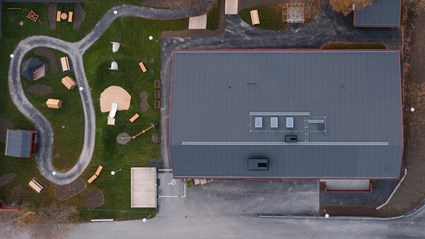 Förskolan är byggd enligt koncept C.