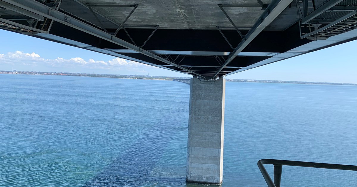 Oresundsbron Underhall Av Stal Och Betong Skanska Se