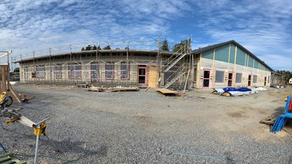 I det nya området Fagrabo ängar i Vårgårda bygger Skanska en modern konceptförskola på uppdrag av Vårgårda kommun.