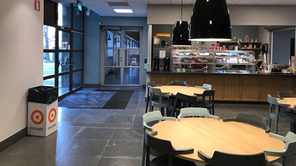 Eleverna på skolan behövde få arbetsro samtidigt som renoveringen pågick.