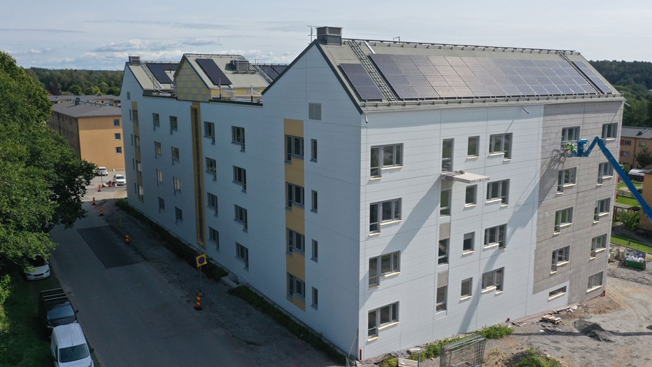 I Alingsås utvecklar Skanska Villa Brogården, ett modernt äldreboende med plats för 80 boende.