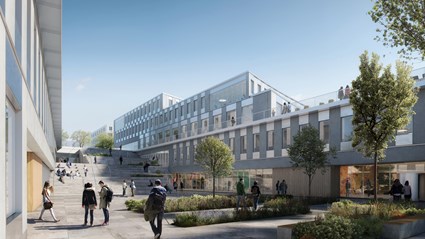 Campus Albano är en ny samlingspunkt för Stockholms studenter.
