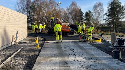 Totalt beläggs cirka 1 000 kvadratmeter yta på handelsplatsen i Eksjö.