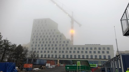 Hotellet är ett nytt landmärke och en självklar mötesplats i det nya Kiruna.