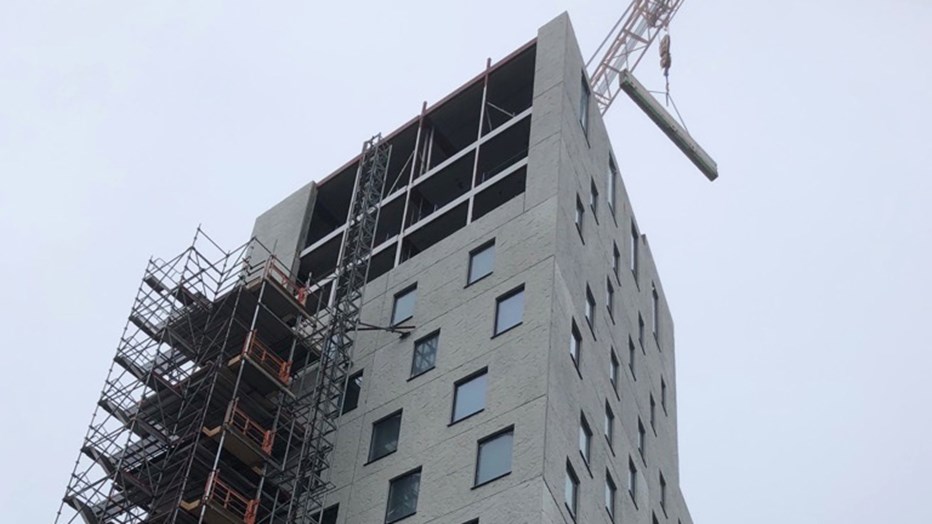 Hotellet och parkeringshuset stod klara i början av 2022. Hotellet och parkeringshuset stod klara i början av 2022.