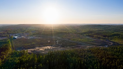 Skellefteå Site East covers 45 hectares and is located in Hedensbyn just a few kilometers outside Skellefteå's city center.