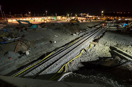 The track we are constructing will be 1,900 meters long.