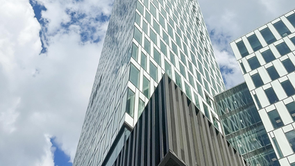 Nordens högsta kontorshus börjar fyllas med hyresgäster och även vi på Skanska har flyttat in.
