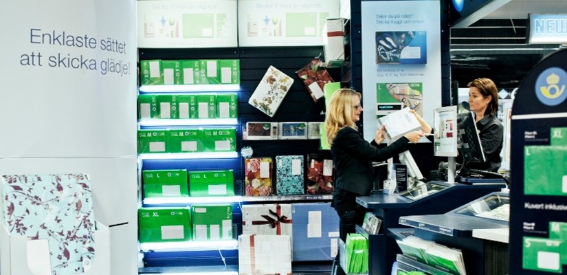 Posten ombud. Foto: Mads Armgaard, Posten Posten ombud. Foto: Mads Armgaard, Posten