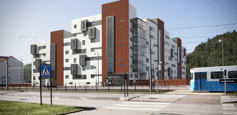 Bostadsprojekt på Vänortsgatan, Mölndal Bostadsprojekt på Vänortsgatan, Mölndal