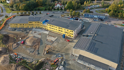 Skolan är utformad utifrån verksamhetens behov.