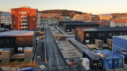 Äldreboendet ligger i området Kviberg.