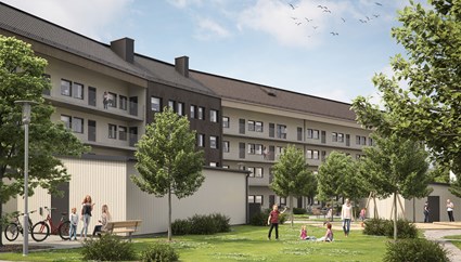 Kvarteret Skärvet, bild MK 3Design Studios