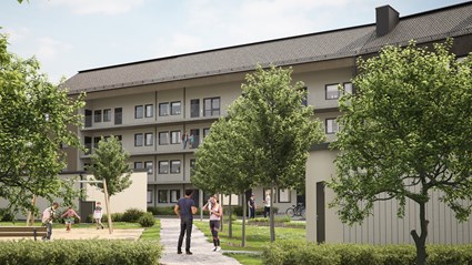 Kvarteret Skärvet, bild MK 3Design Studios