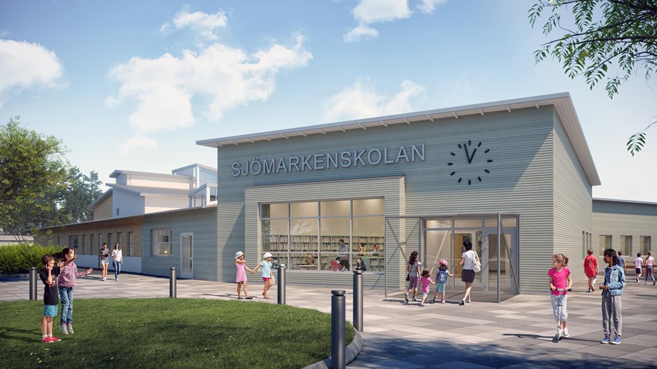 Sjömarkenskolan, Borås