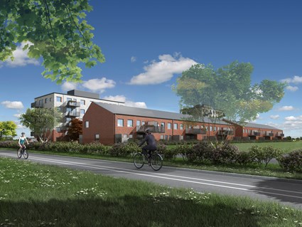 Klocktornet i Pålsjö. Bild av Arkitektlaget