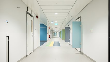 Det ska vara lätt för patienterna att hitta på sjukhuset.