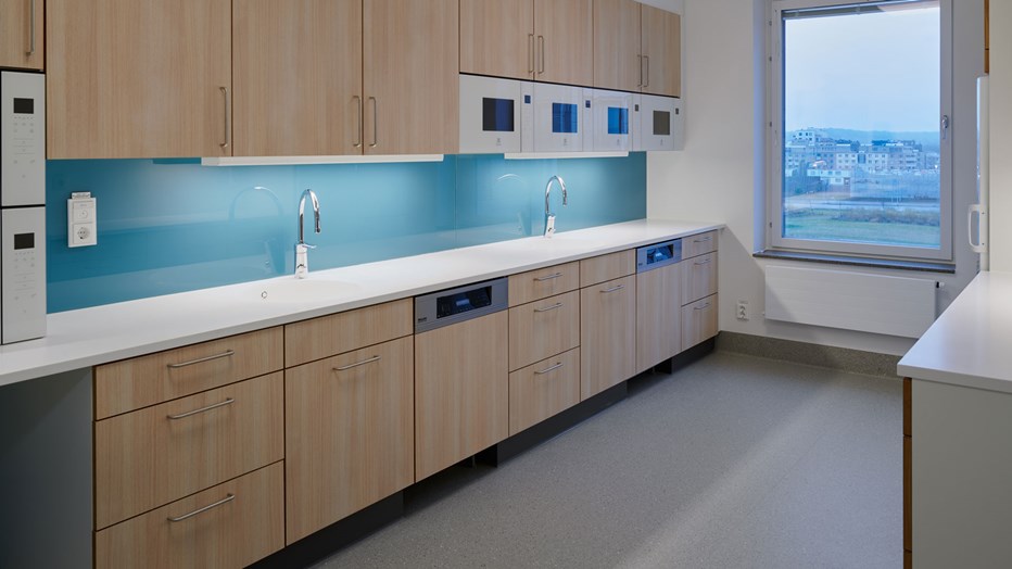 Miljöerna är genomtänkta och anpassade utifrån behoven. Foto: Bert Leandersson.  Miljöerna är genomtänkta och anpassade utifrån behoven. Foto: Bert Leandersson.