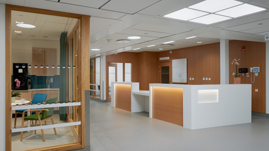 Sjukhusmiljön känns varm och ombonad. Foto: Bert Leandersson.  Sjukhusmiljön känns varm och ombonad. Foto: Bert Leandersson.