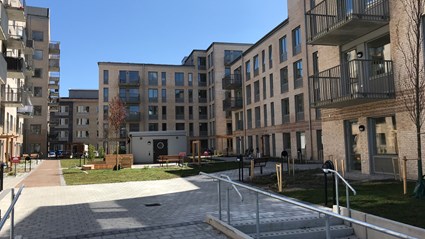 Skanskas hyreskvarter Konstgjutaren 1 har färdigställts och fyllts med hyresgäster.
