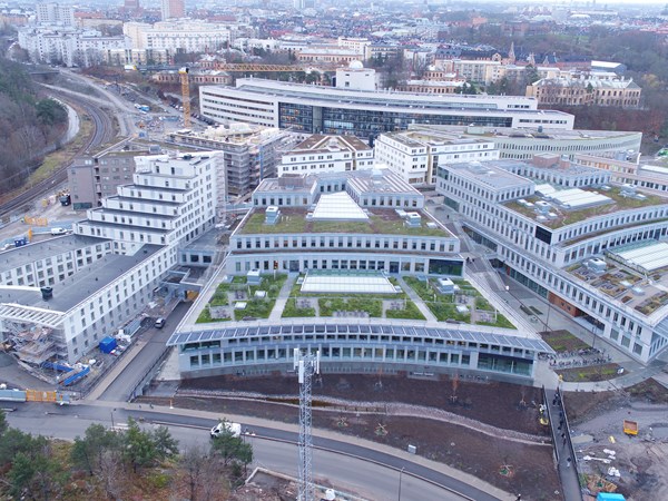 Totalt omfattade Skanskas uppdrag 65 000 kvadratmeter