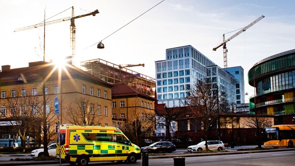 Nya vårdbyggnaden Malmö