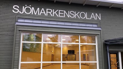 Sjömarkenskolan i Borås har byggts om och till.
